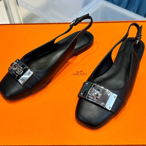 [홍콩명품.Hermes] 에르메스 24SS 로고 여성 레더 가죽 단화 (블랙), SE2870, ALW, 명품스니커즈,운동화,구두,로퍼,하이탑,신발