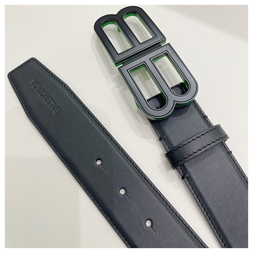 [홍콩명품.BALENCIAGA] 발렌시아가 24SS BB로고 레더 가죽 벨트 (2컬러), BT1161, 3.5cm, X1, 명품레플리카,인터넷쇼핑몰,남자명품,해외직구