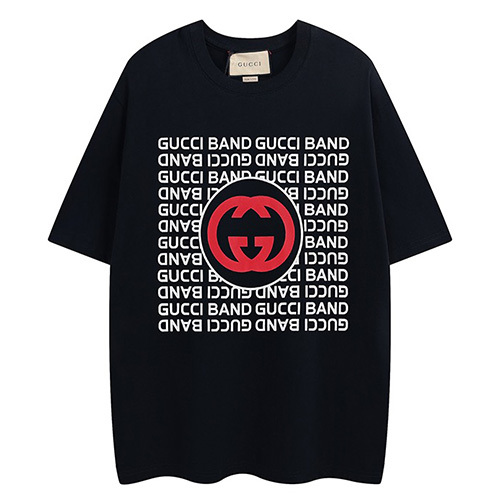 [홍콩명품.Gucci] 구찌 24SS 로고 그래픽 프린트 반팔 티셔츠 (2컬러), BM13415, JU, 홍콩명품의류,구매대행,온라인명품
