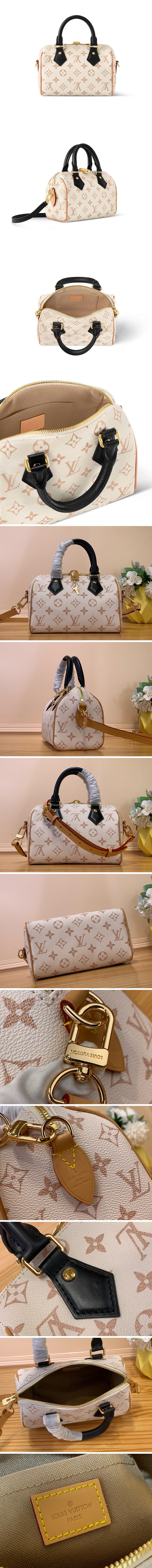 [홍콩명품.LOUIS VUITTON] 루이비통 24SS 스피디 반둘리에 20 모노그램 듄 M46906, BGM2976, GU3, 홍콩명품가방,명품쇼핑몰,크로스백,핸드백,구매대행,무브타임 상세이미지 2