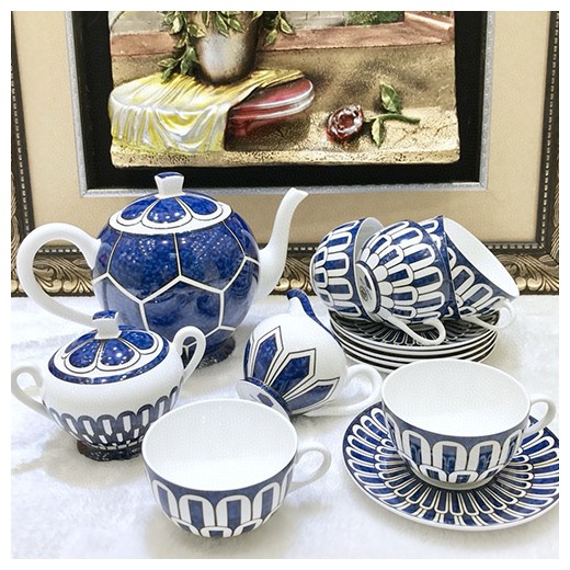 [홍콩명품.Hermes] 에르메스 24SS 선물용 로고 도자기 티포트 티컵 커피컵 세트 (15pcs), ET2336, ZAKKA, 명품악세사리,팔찌,귀걸이,반지