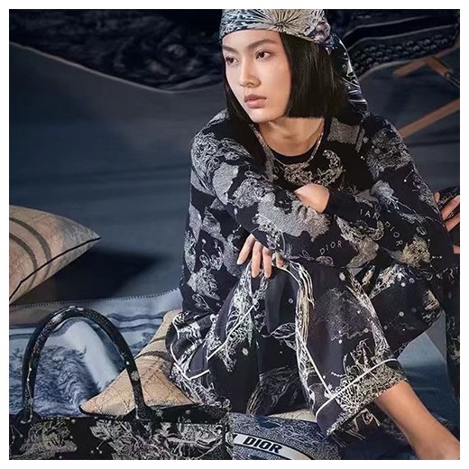 [홍콩명품,Christian Dior] 디올 24SS 로고 패턴 조디악 파자마 잠옷 세트 (네이비), ET2406, ZAKKA, 홍콩명품쇼핑몰,인터넷명품,온라인명품사이트,여자명품,해외직구
