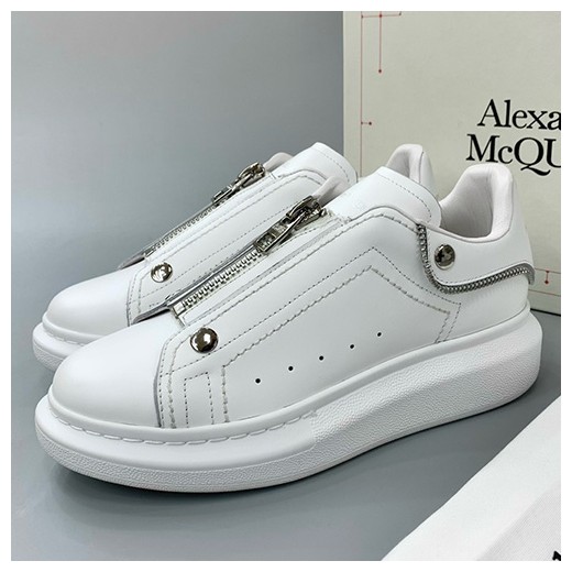 [홍콩명품.McQueen] 알렉산더맥퀸 24SS 로고 오버솔 지퍼 스니커즈 운동화 (2컬러), SE3594, PMD, 명품스니커즈,운동화,구두,로퍼,하이탑,신발