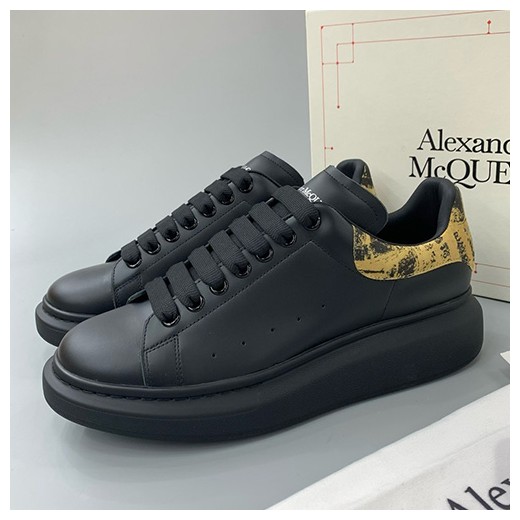 [홍콩명품.McQueen] 알렉산더맥퀸 24SS 로고 오버솔 스니커즈 운동화 (블랙), SE3597, PMD, 명품스니커즈,운동화,구두,로퍼,하이탑,신발