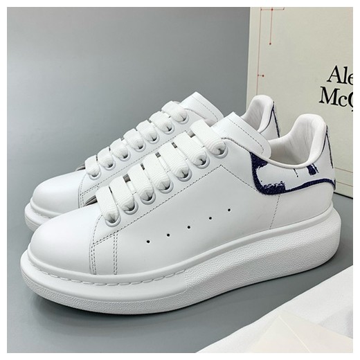 [홍콩명품.McQueen] 알렉산더맥퀸 24SS 로고 오버솔 스니커즈 운동화 (화이트), SE3599, PMD, 명품스니커즈,운동화,구두,로퍼,하이탑,신발