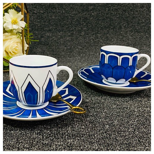 [홍콩명품.Hermes] 에르메스 24SS 선물용 로고 도자기 티컵 커피컵 세트 (6pcs), ET2614, ZAKKA, 명품악세사리,팔찌,귀걸이,반지