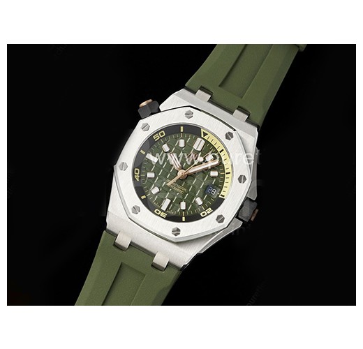 [홍콩명품시계.AUDEMARS PIGUET] 오데마피게 로얄오크 오프쇼어 다이버 42mm 15720 그린 다이얼, 남자명품시계,워치,중년남자,SA,명품시계