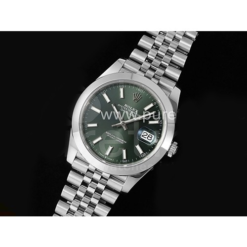 [홍콩명품시계.ROLEX] 로렉스 롤렉스 데이저스트 41mm 126330 그린 다이얼, 무브타임,남자명품시계,워치,메탈시계