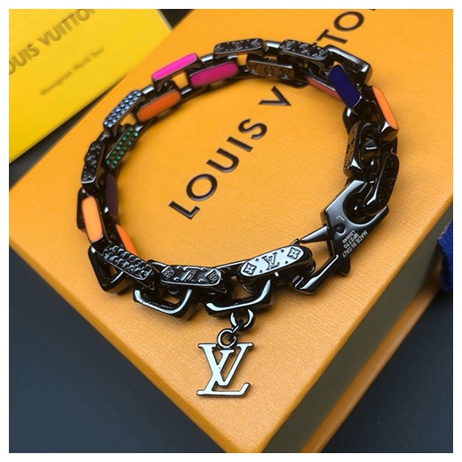[홍콩명품.LOUIS VUITTON] 루이비통 24SS 로고 LV 모노그램 19cm 팔찌, ET2663, AGG, 홍콩명품쇼핑몰,인터넷명품,온라인명품사이트,남자명품,해외직구