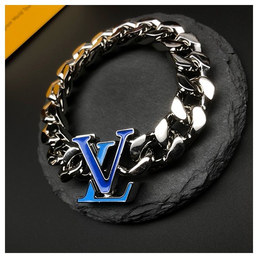 [홍콩명품.LOUIS VUITTON] 루이비통 24SS 로고 LV 22cm 체인 실버 팔찌, ET2665, AGG, 홍콩명품쇼핑몰,인터넷명품,온라인명품사이트,남자명품,해외직구