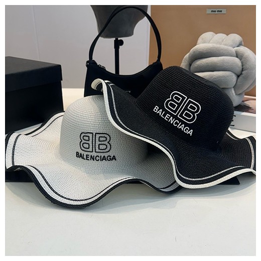 [홍콩명품.BALENCIAGA] 발렌시아가 24SS BB로고 여성 바캉스 모자 (2컬러), CA0227, NNT, 홍콩명품쇼핑몰,인터넷명품,온라인명품사이트,남자명품,해외직구