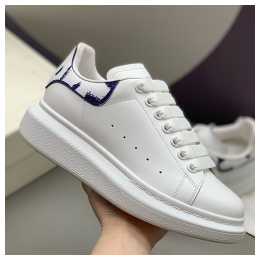 [홍콩명품.McQueen] 알렉산더맥퀸 24SS 로고 남여 오버솔 스니커즈 운동화 (화이트), SE4013, PMD, 명품스니커즈,운동화,구두,로퍼,하이탑,신발