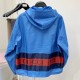 [홍콩명품.Gucci] 구찌 24SS 로고 스트라이프 후드 바람막이 자켓 (블루), BM15873, BR, 홍콩명품의류,구매대행,온라인명품
