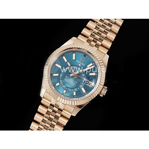 [홍콩명품시계.ROLEX] 로렉스 롤렉스 스카이드웰러 42mm 336938 로즈골드 블루 다이얼, 남자명품시계,워치,남자,SA,명품시계,메탈밴드