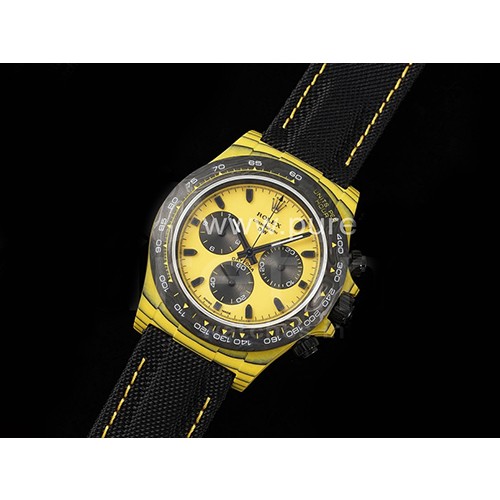 [홍콩명품시계.ROLEX] 로렉스 롤렉스 데이토나 옐로우 카본 베젤 옐로우 다이얼, 남자명품시계,워치,남자,SA,명품시계