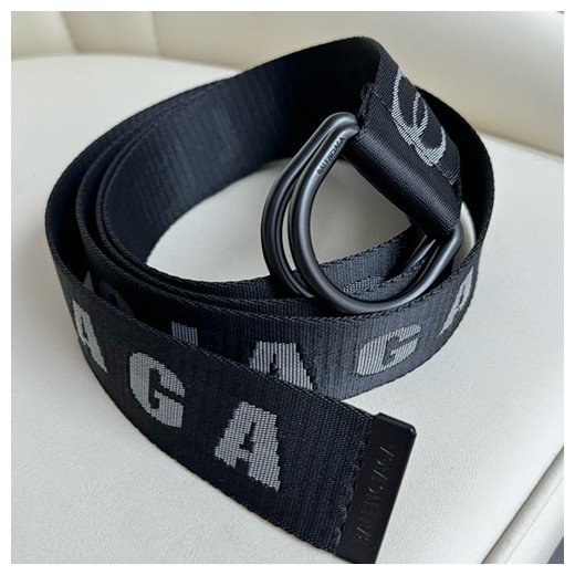 [홍콩명품.BALENCIAGA] 발렌시아가 24SS 로고 캔버스 벨트 (블랙), 4.0cm, BT1339, BE, 명품레플리카,인터넷쇼핑몰,남자명품,해외직구