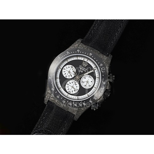 [홍콩명품시계.ROLEX] 로렉스 롤렉스 데이토나 크로노 블랙 카본베젤 블랙/화이트 다이얼