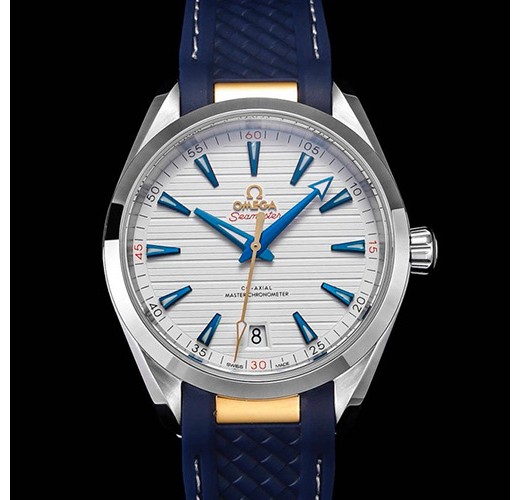 [홍콩명품시계.OMEGA] 오메가 시마스터 씨마스터 플래닛 오션 화이트 다이얼 41mm 남성용 시계