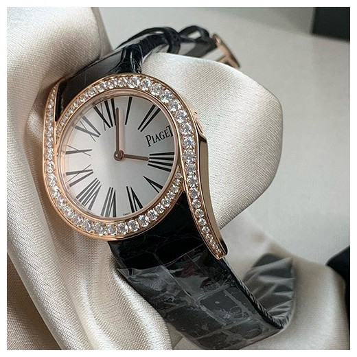 [홍콩명품.PIAGET] 피아제 다이아몬드 32mm 화이트 다이얼 Limelight Gala 밴드, 쿼츠시계