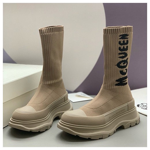 [홍콩명품.McQueen] 알렉산더맥퀸 24SS 로고 남여 삭스 부츠 워커 (3컬러), SE4385, PMD, 명품스니커즈,운동화,구두,로퍼,하이탑,신발