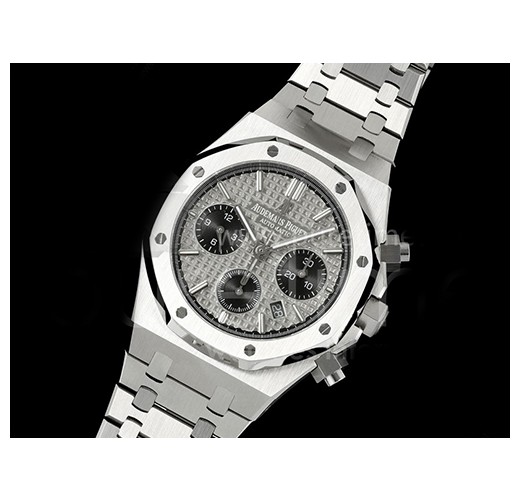 [홍콩명품시계.AUDEMARS PIGUET] 오데마피게 로얄오크 크로노 26240 44mm 그레이/블랙 다이얼