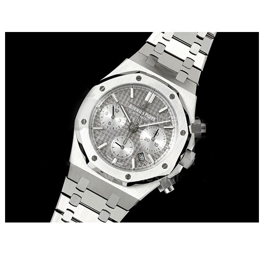 [홍콩명품시계.AUDEMARS PIGUET] 오데마피게 로얄오크 크로노 26240 44mm 그레이/실버 다이얼