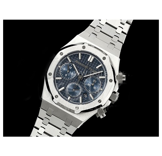 [홍콩명품시계.AUDEMARS PIGUET] 오데마피게 로얄오크 크로노 26240 44mm 블루 다이얼
