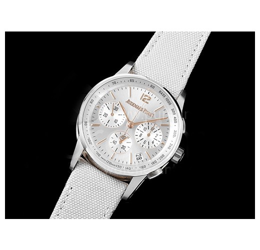 [홍콩명품시계.AUDEMARS PIGUET] 오데마피게 Code 11.59 크로노 26393 41mm 실버 다이얼