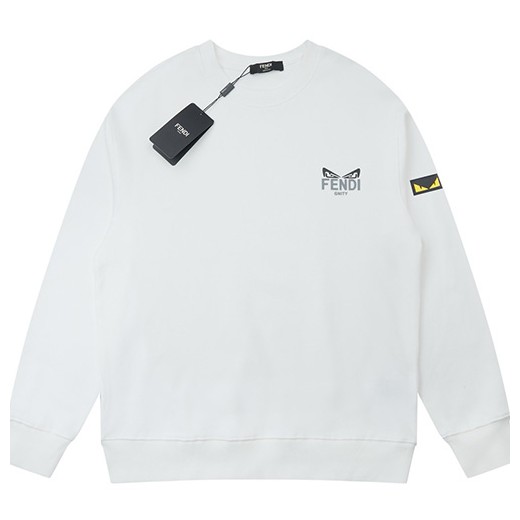 [홍콩명품,FENDI] 펜디 25SS 로고 몬스터아이 맨투맨 티셔츠 (2컬러), BM18487, HH, 홍콩명품의류,구매대행,온라인명품