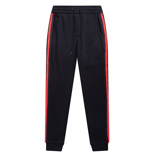 [홍콩명품.Gucci] 구찌 25SS 로고 자수 기모 조거 팬츠 바지 (블랙), BM18574, JU, 홍콩명품의류,구매대행,온라인명품