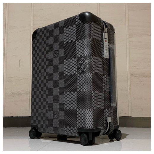 [홍콩명품.LOUIS VUITTON] 루이비통 25SS 로고 다미에 호라이즌55 캐리어 (블랙), CR119, B4, 홍콩명품쇼핑몰,무브타임,악세사리,잡화,생활용품