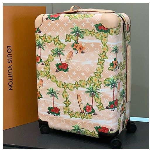 [홍콩명품.LOUIS VUITTON] 루이비통 25SS 로고 모노그램 레더 호라이즌55 캐리어 (핑크), CR125, B4, 홍콩명품쇼핑몰,무브타임,악세사리,잡화,생활용품