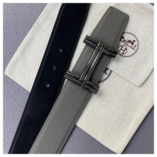 [홍콩명품.Hermes] 에르메스 25SS 로고 레더 가죽 리버서블 벨트, 3.8cm, BT1377, BE, 명품레플리카,인터넷쇼핑몰,남자명품,해외직구