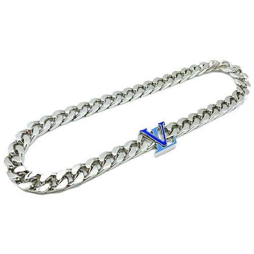 [홍콩명품.LOUIS VUITTON] 루이비통 25SS 로고 CHAIN 52cm 스틸 목걸이, ET2811, KK, 홍콩명품의류,구매대행,온라인명품