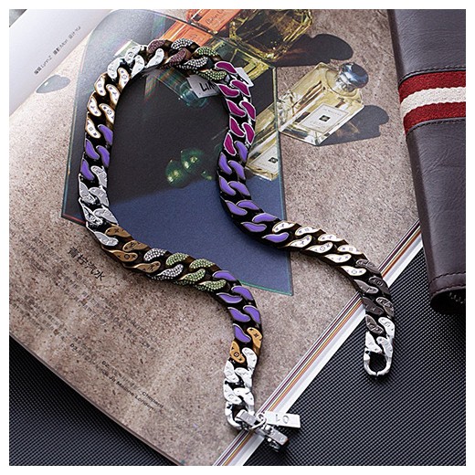 [홍콩명품.LOUIS VUITTON] 루이비통 25SS 로고 모노그램 CHAIN 52cm 스틸 목걸이, ET2813, KK, 홍콩명품의류,구매대행,온라인명품