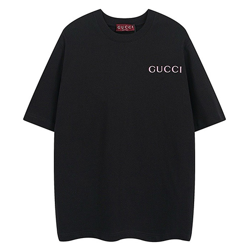 [홍콩명품.Gucci] 구찌 25SS 로고 프린트 반팔 티셔츠 (블랙), BM19397, JU, 홍콩명품의류,구매대행,온라인명품