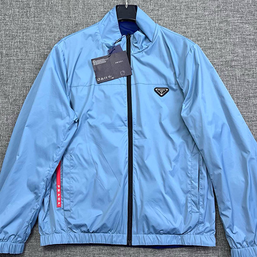 [홍콩명품,PRADA] 프라다 25SS 삼각로고 터틀넥 봄버 자켓 (2컬러), BM19411, JQ, 홍콩명품의류,구매대행,온라인명품