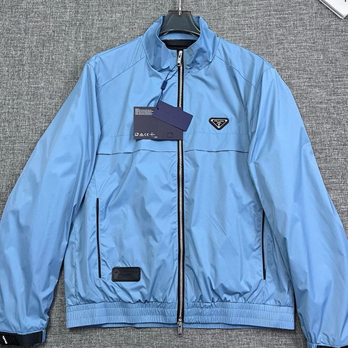 [홍콩명품,PRADA] 프라다 25SS 삼각로고 터틀넥 봄버 자켓 (2컬러), BM19415, JQ, 홍콩명품의류,구매대행,온라인명품