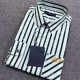 [홍콩명품.LOUIS VUITTON] 루이비통 25SS 로고 스트라이프 남방 셔츠 (블랙-화이트), BM19419, JQ, 홍콩명품의류,구매대행,온라인명품
