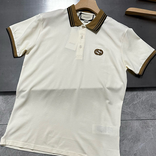 [홍콩명품.Gucci] 구찌 25SS 로고 자수 카라 폴로 반팔 티셔츠 (2컬러), BM19479, G5, 홍콩명품의류,구매대행,온라인명품