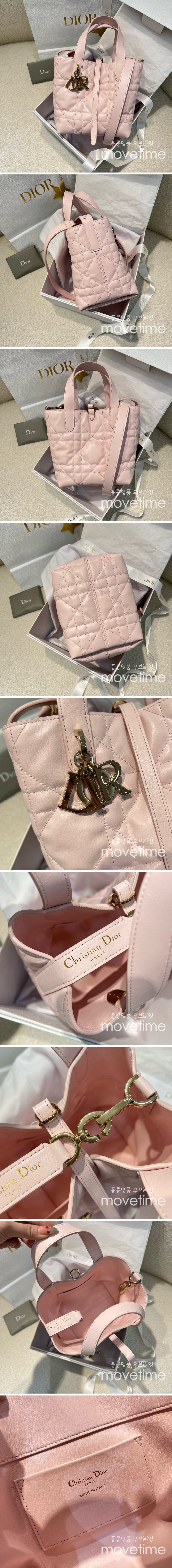 [홍콩명품,Christian Dior] 디올 25SS 로고 TOUJOURS 스몰 토트백 핸드백 (핑크), BGM4649, BDA, 홍콩명품가방,명품쇼핑몰,크로스백,핸드백,구매대행