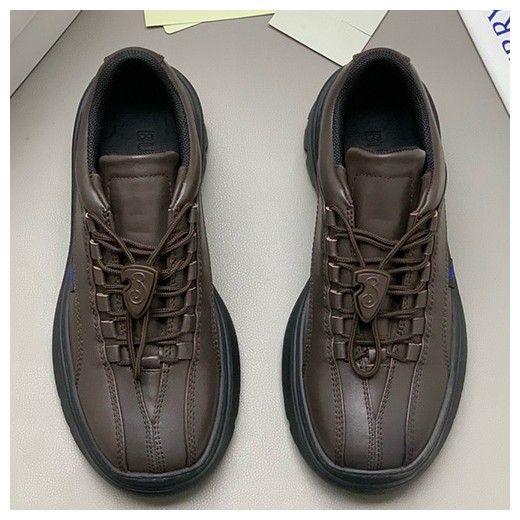 [홍콩명품.Burberry] 버버리 25SS 로고 레더 가죽 운동화 (브라운), SE4644, PMD, 명품스니커즈,운동화,구두,로퍼,하이탑,신발