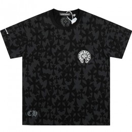 [홍콩명품.Chrome Hearts] 크롬하츠 25SS 로고 프린트 반팔 티셔츠 (블랙), BM19618, JU, 홍콩명품의류,구매대행,온라인명품