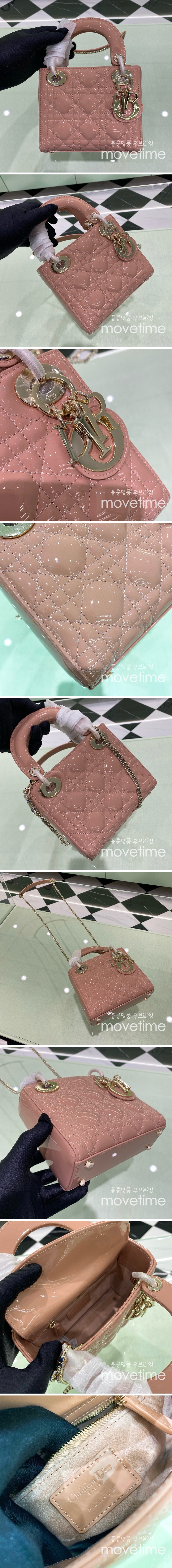 [홍콩명품,Christian Dior] 디올 25SS 로고 레이디 D-JOY 조이백 숄더백 크로스백 (핑크), BGM4656, BDA, 홍콩명품가방,명품쇼핑몰,크로스백,핸드백,구매대행