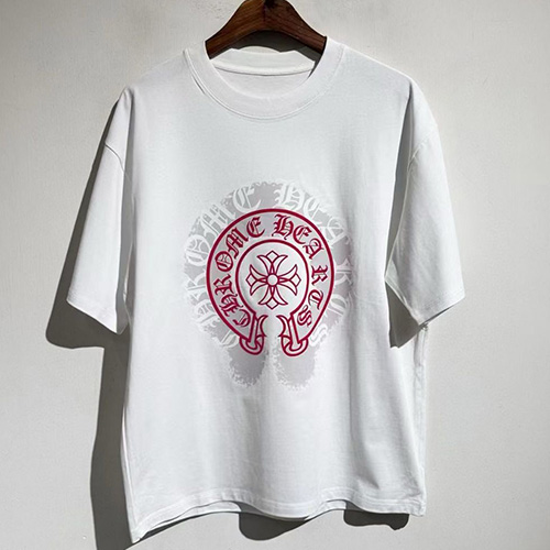 [홍콩명품.Chrome Hearts] 크롬하츠 25SS 로고 프린트 반팔 티셔츠 (2컬러), BM19757, X2, 홍콩명품의류,구매대행,온라인명품