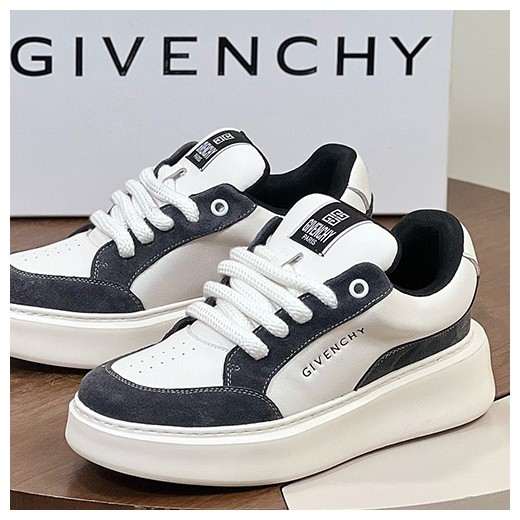 [홍콩명품.GIVENCHY] 지방시 25SS 로고 레더 가죽 스니커즈 운동화 (네이비-화이트), SE4669, ALW, 명품스니커즈,운동화,구두,로퍼,하이탑,신발