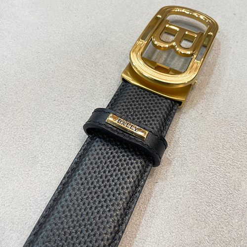 [홍콩명품.BALLY] 발리 25SS 로고 레더 가죽 자동 벨트 (2컬러), 3.4cm, BT1402, BRB, 명품레플리카,인터넷쇼핑몰,남자명품,해외직구