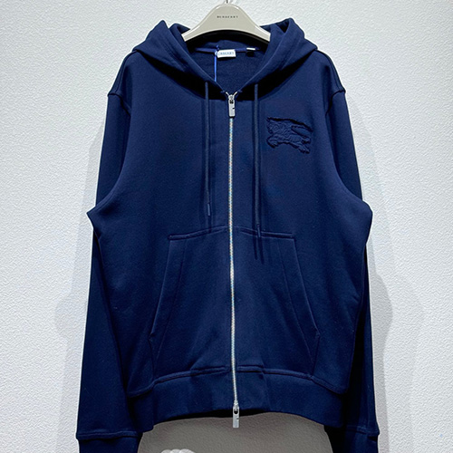 [홍콩명품.Burberry] 버버리 25SS 로고 자수 후드 집업 자켓 + 조거 팬츠 바지 상하의 세트 (2컬러), BM19792, KB, 홍콩명품의류,구매대행,온라인명품