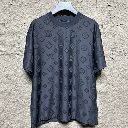 [홍콩명품.LOUIS VUITTON] 루이비통 25SS 로고 모노그램 반팔 티셔츠 (2컬러), BM19812, KB, 홍콩명품의류,구매대행,온라인명품