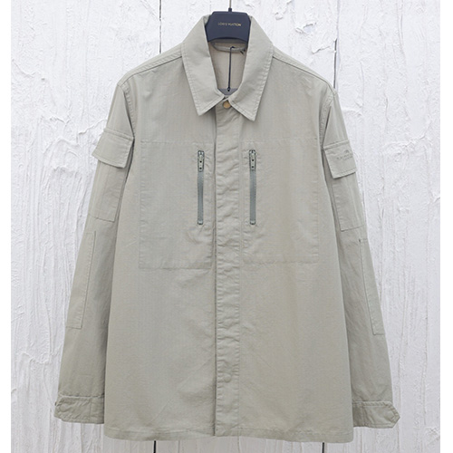 [홍콩명품.BALENCIAGA] 발렌시아가 25SS 로고 남방 셔츠 자켓 (2컬러), BM19820, KB, 홍콩명품의류,구매대행,온라인명품